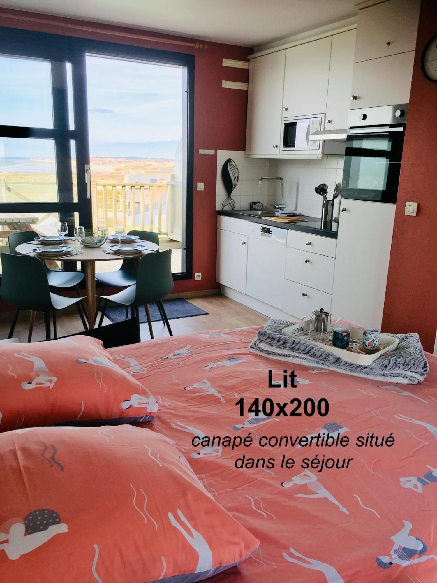La Mer Vue D'En Haut , Duplex A La Naturelle Sur La Cote D'Opale Wimereux Dış mekan fotoğraf